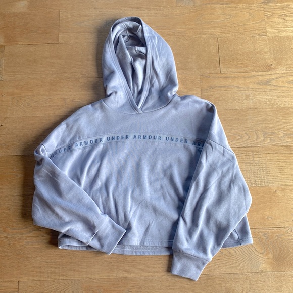 Under Armour crop loose hoodie - women’s - Picture 1 of 7